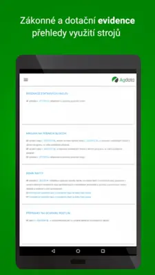 Agdata android App screenshot 1
